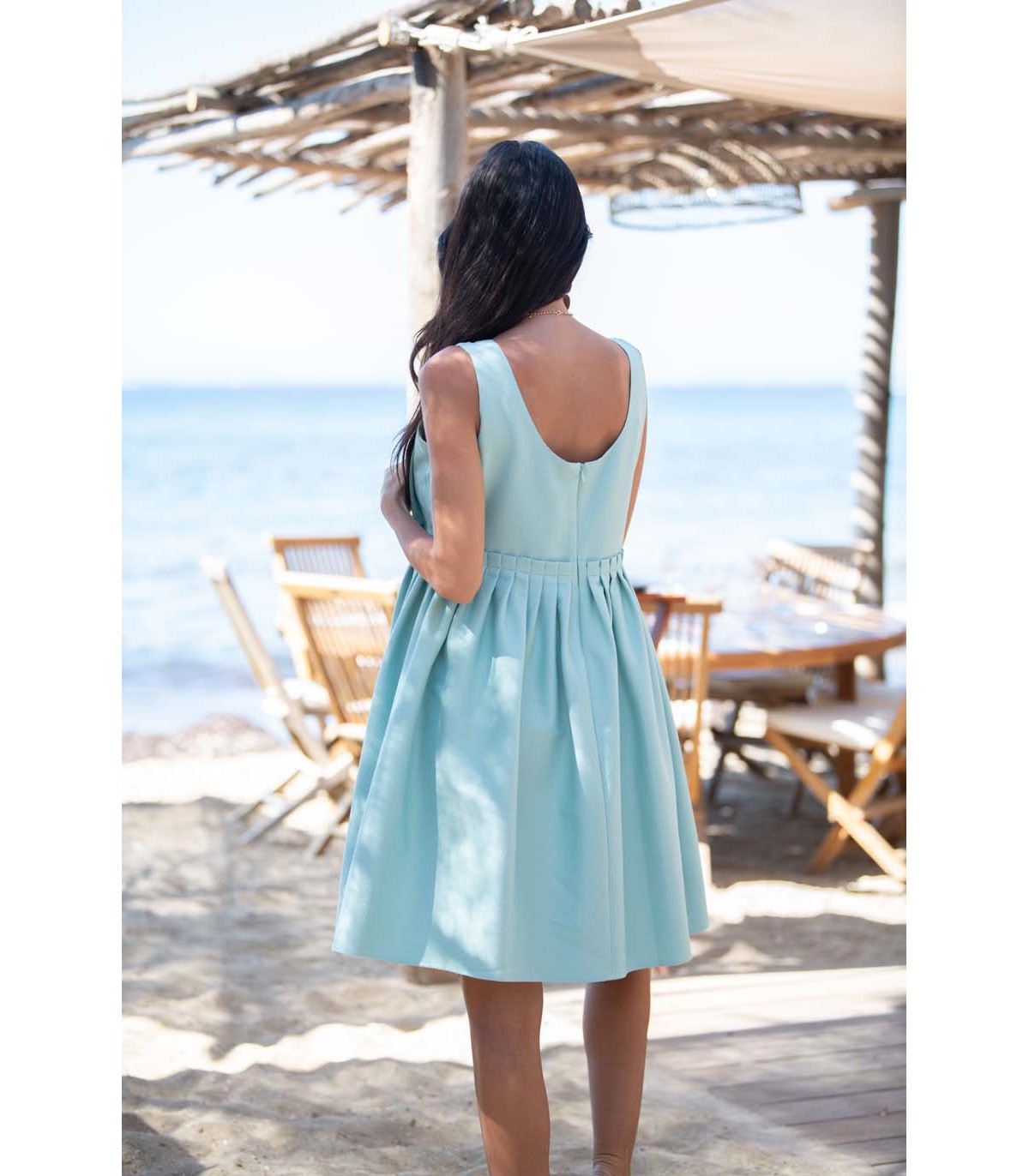 Robe grossesse verte deals