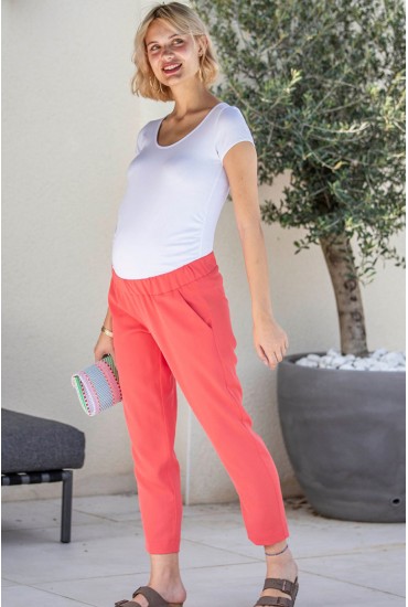 Pantalon de grossesse Jimmy crêpe fluide