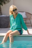Blouse de grossesse Dune imprimée
