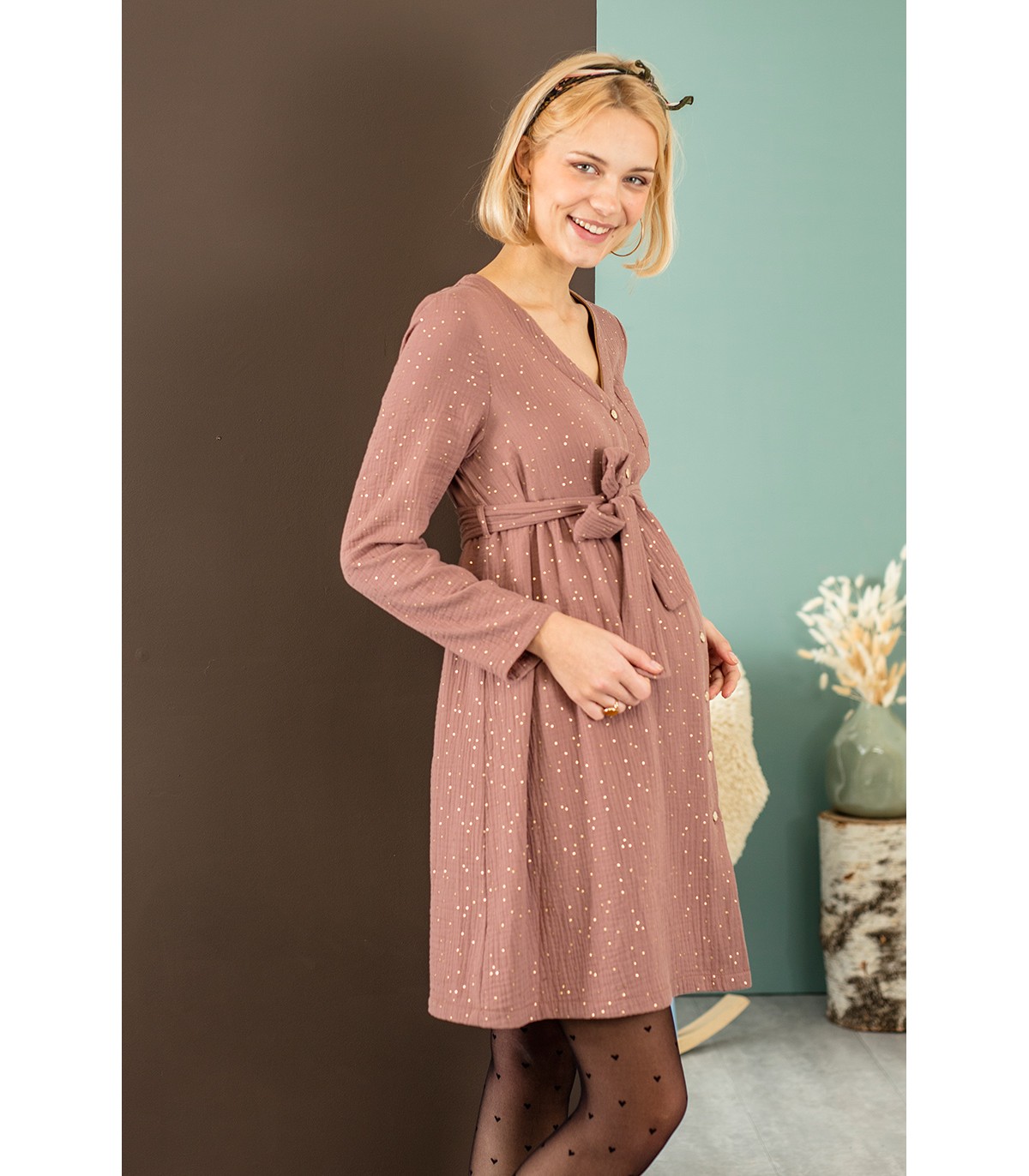Robe de grossesse et allaitement pour future maman