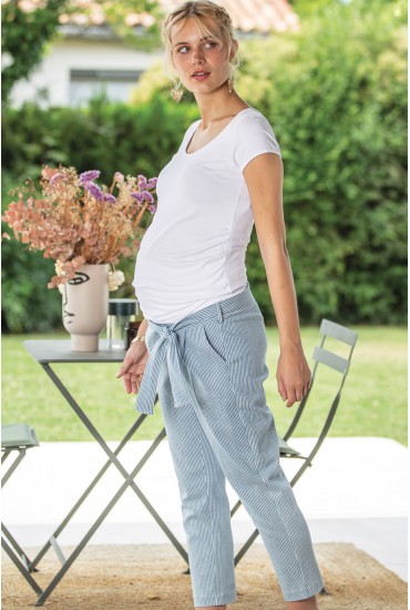 Pantalon de grossesse Carrot à rayure