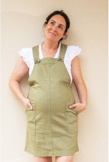 Robe salopette de grossesse Bonny