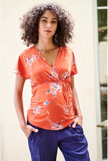 Top kimono d'allaitement