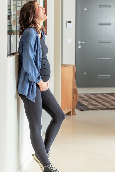 Legging de grossesse en coton organic