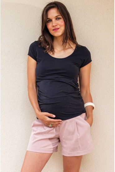 Short de grossesse Nelly rosée