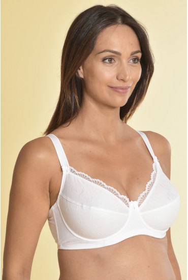 Soutien-gorge de maternité armatures - Blanc